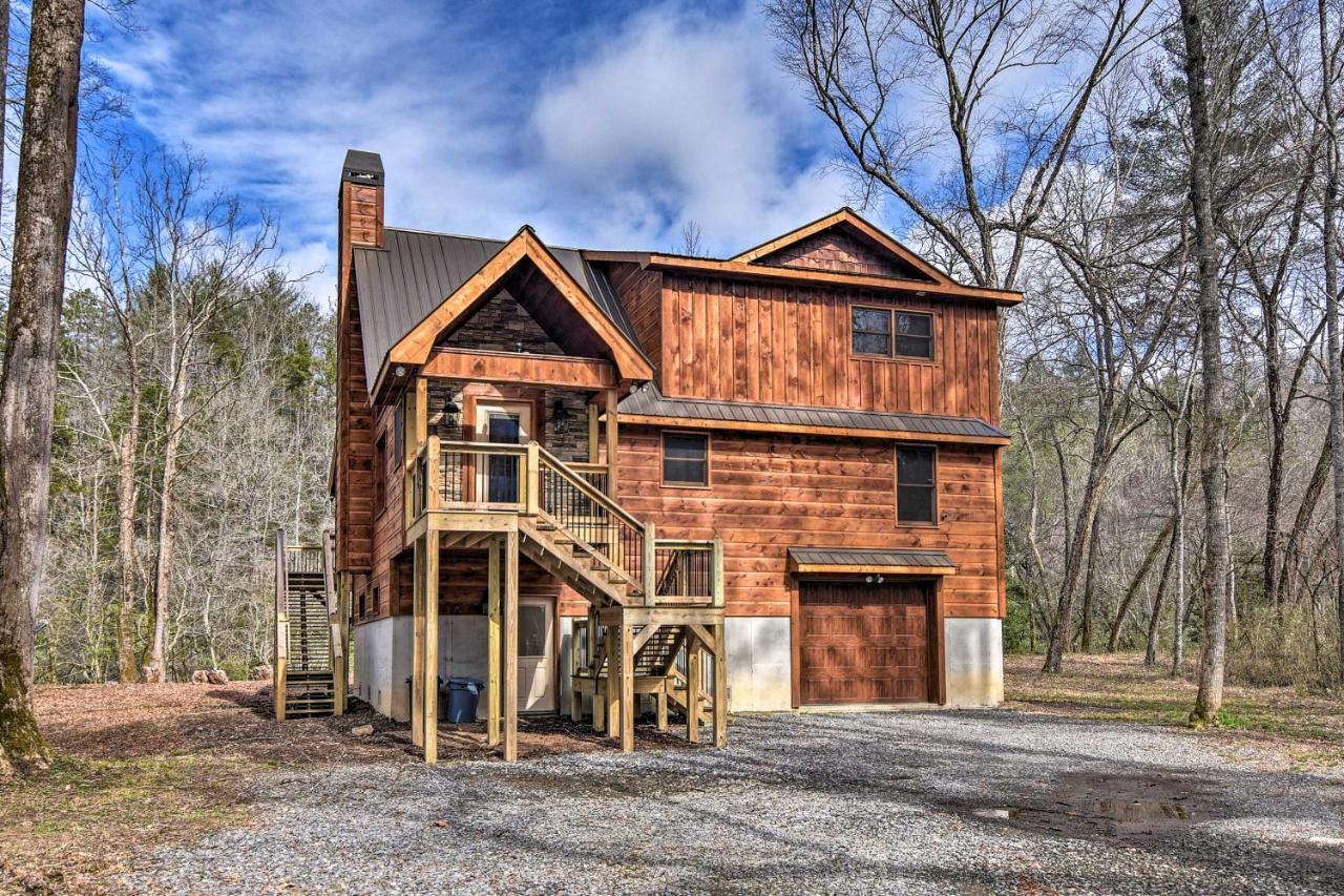 Modern Murphy Cabin With Nottely River Views! 外观 照片